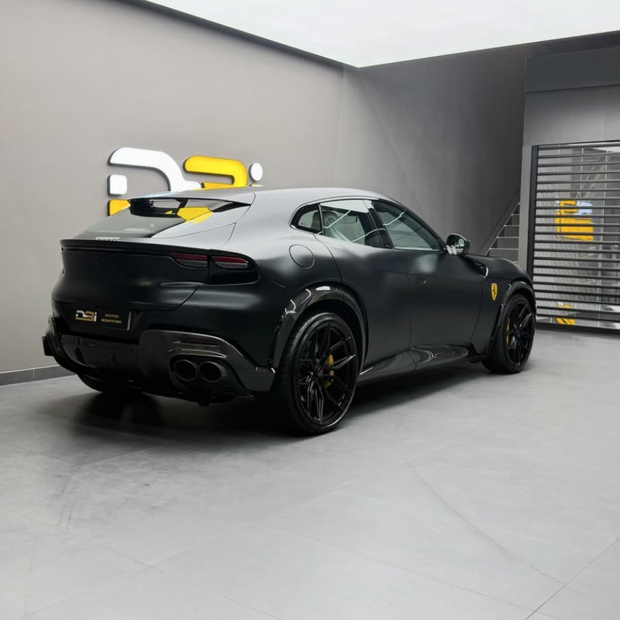 Ferrari Purosangue rear view